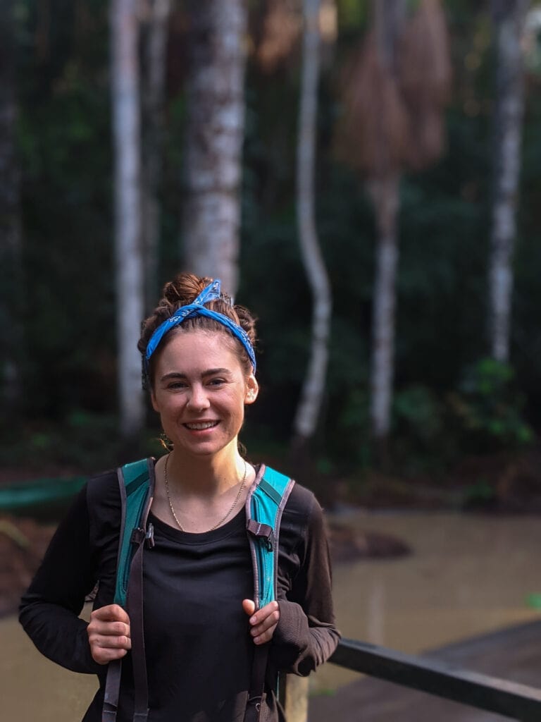 In the jungle on an excursion with Inkaterra Reserva Amazonica