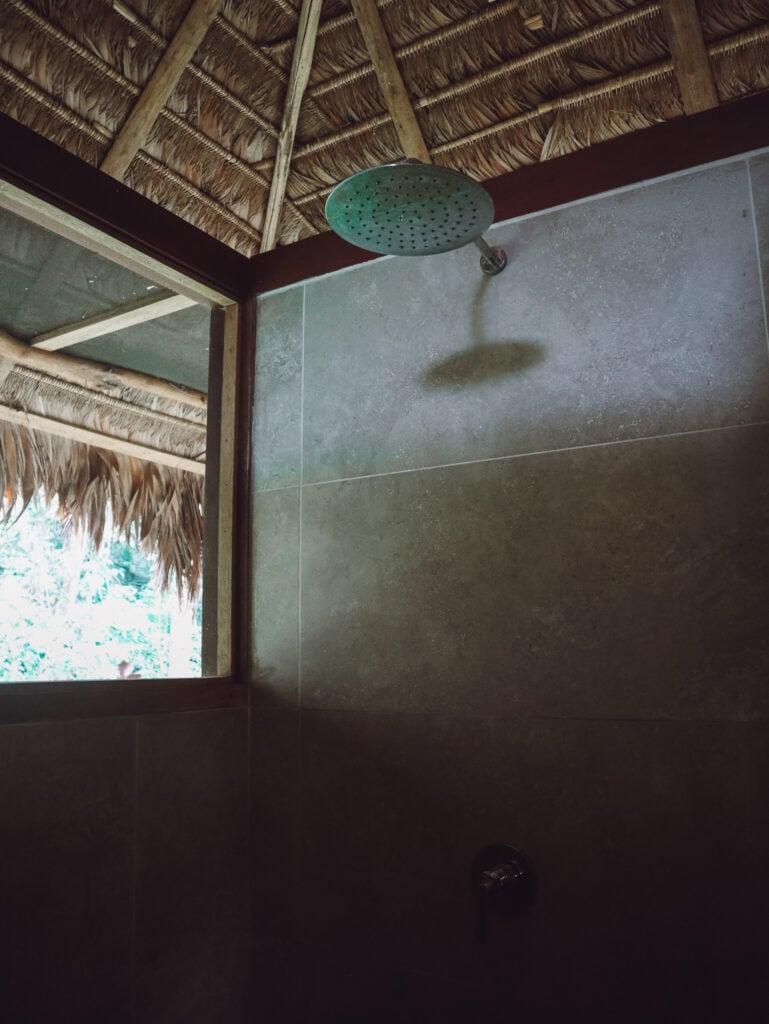 The rain shower at Inkaterra Reserva Amazonica