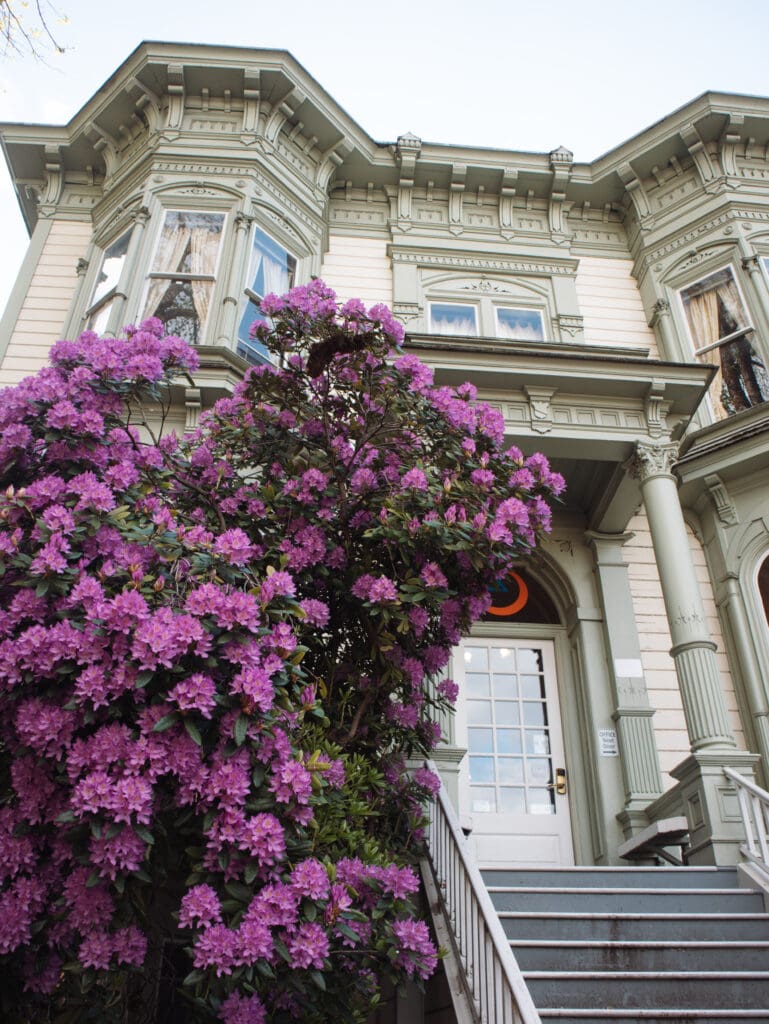 beautiful old victorian house in portland oregon