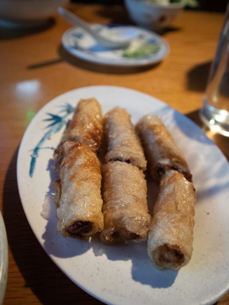 gluten free egg rolls at butterfly belly asian cuisine in portland oregon