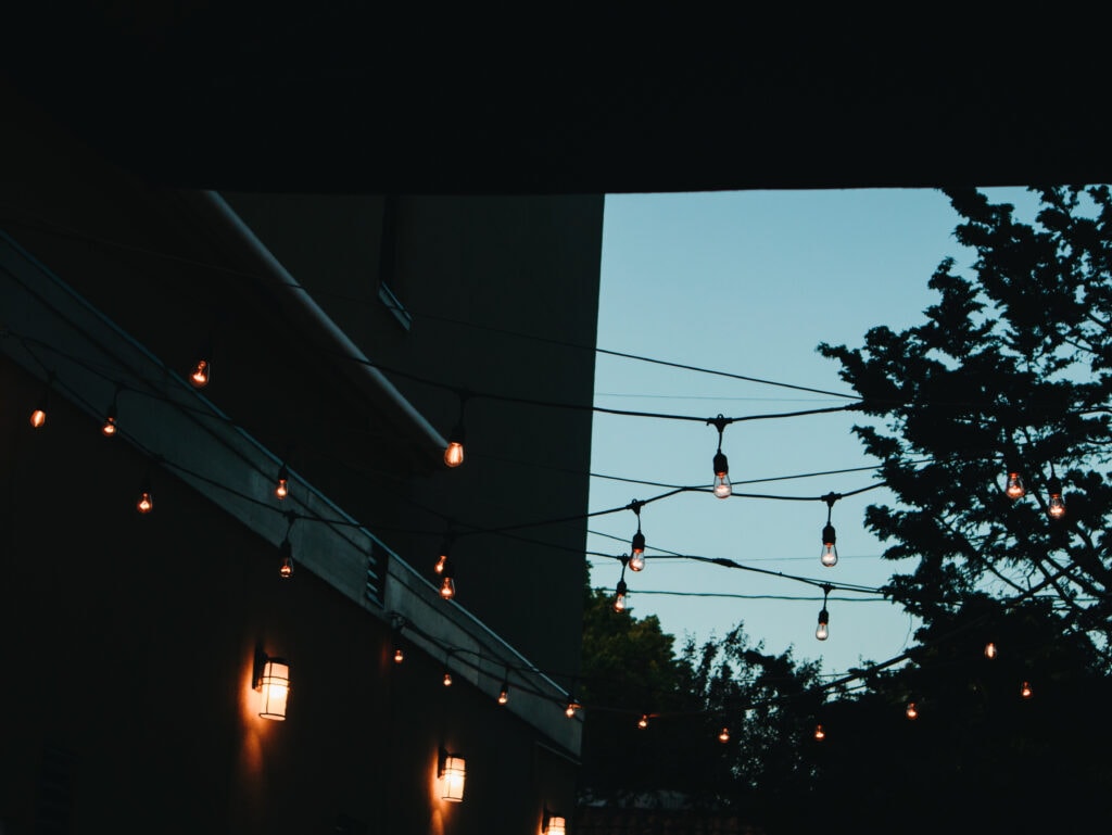 string lights outside in portland oregon