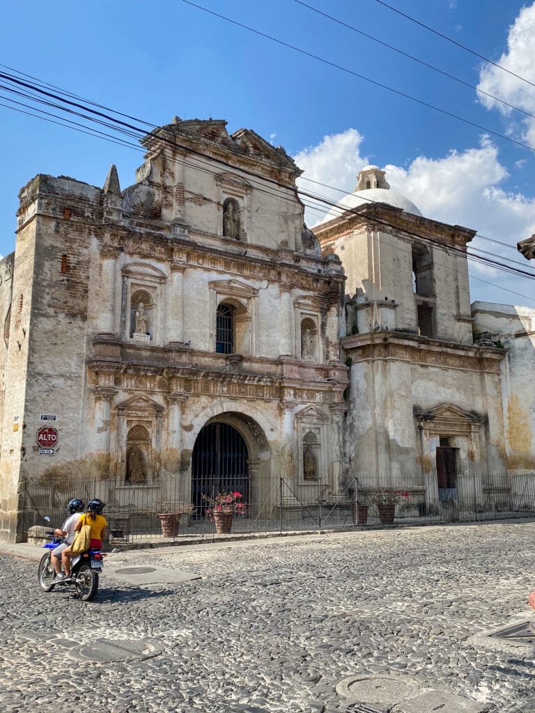 Ancient church in Antigua Guatemala