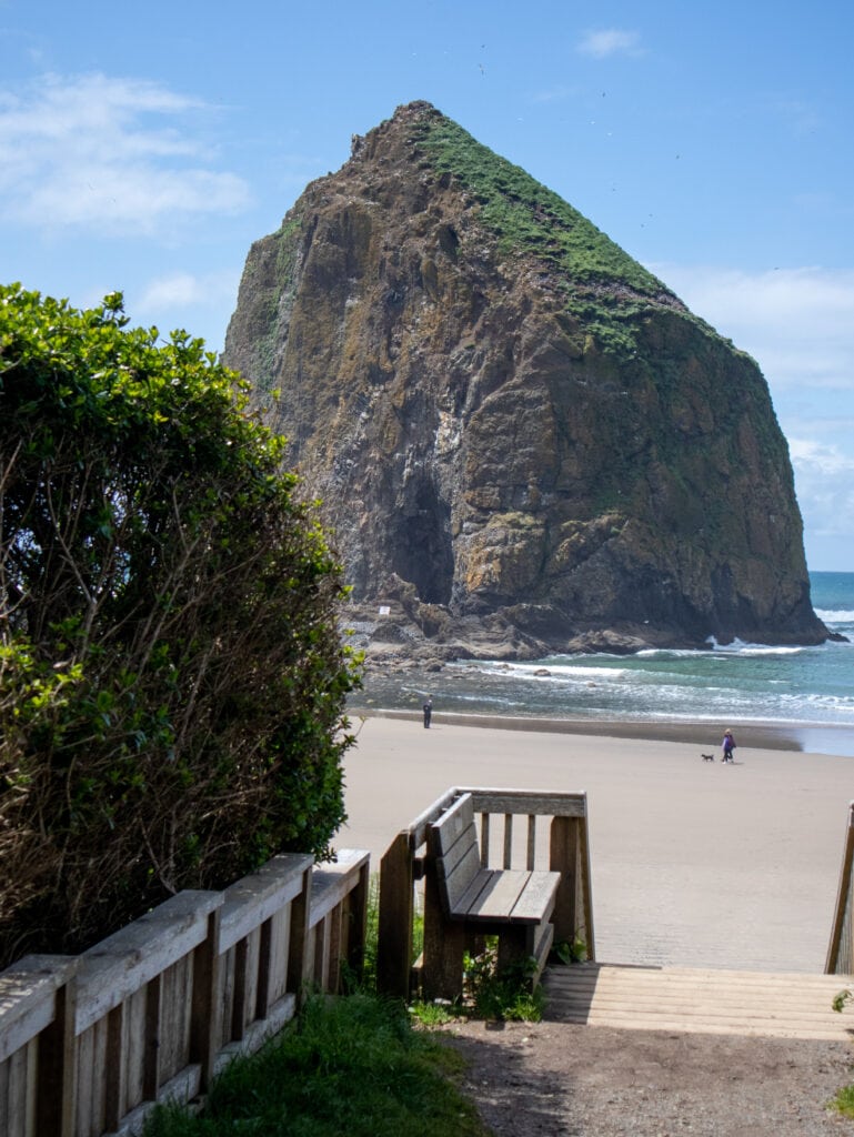 Haystack Rock in Cannon Beach