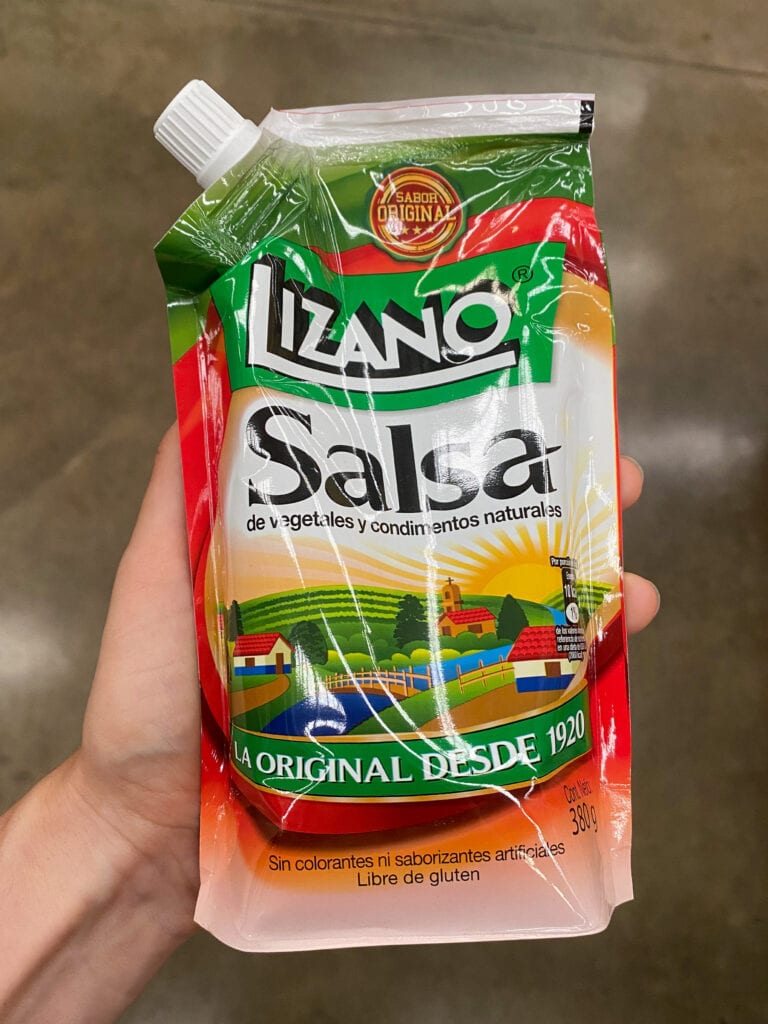 salsa lizano - a gluten free condiment used frequently in costa rica