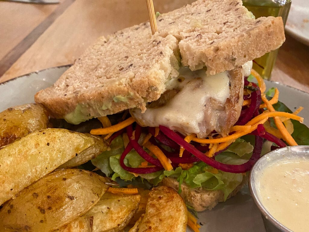 a gluten free sandwich in costa rica