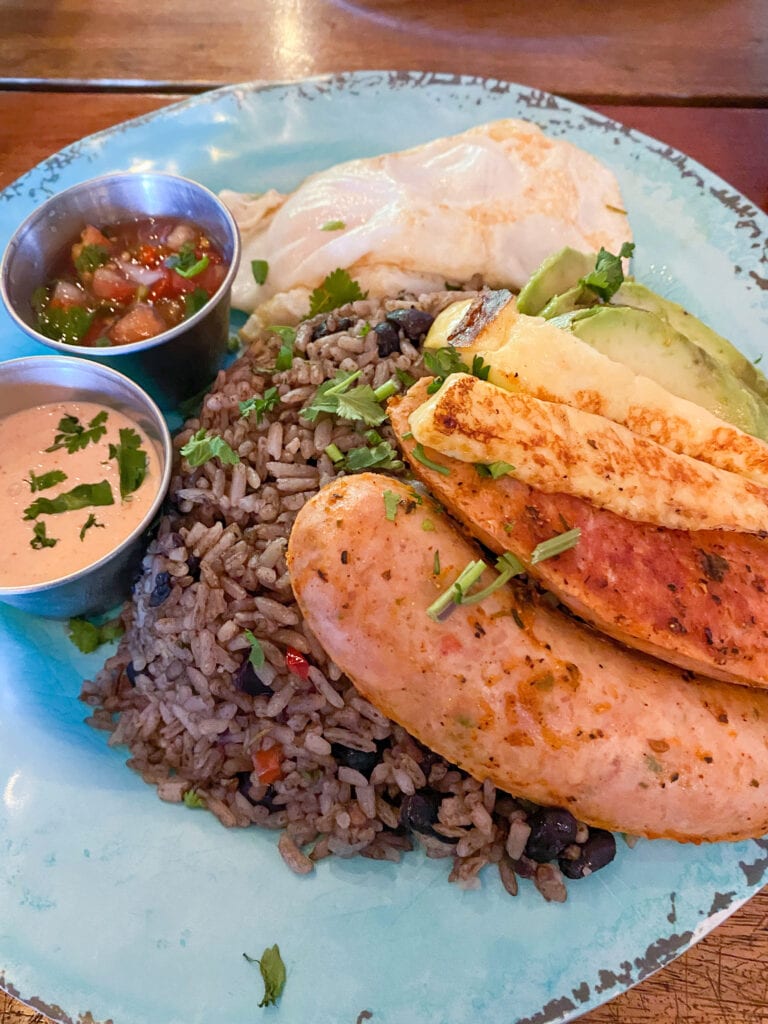 a gluten free breakfast in costa rica