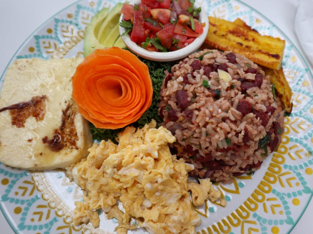 a gluten free costa rica breakfast