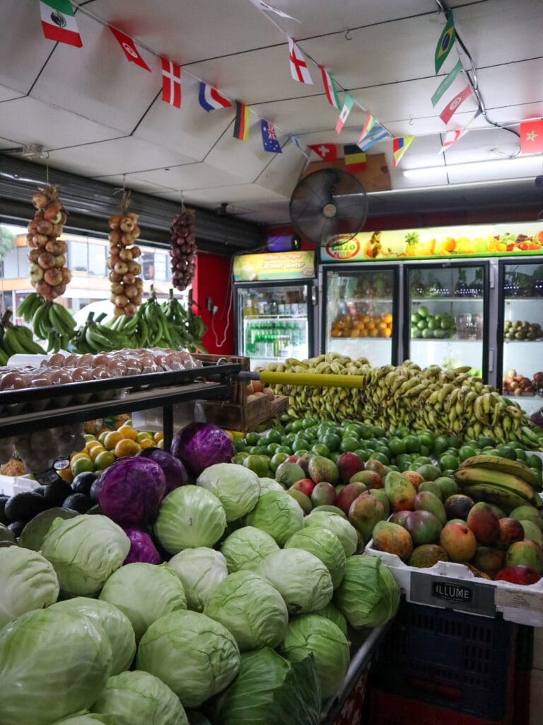 a fruit and vegetable store in costa rica