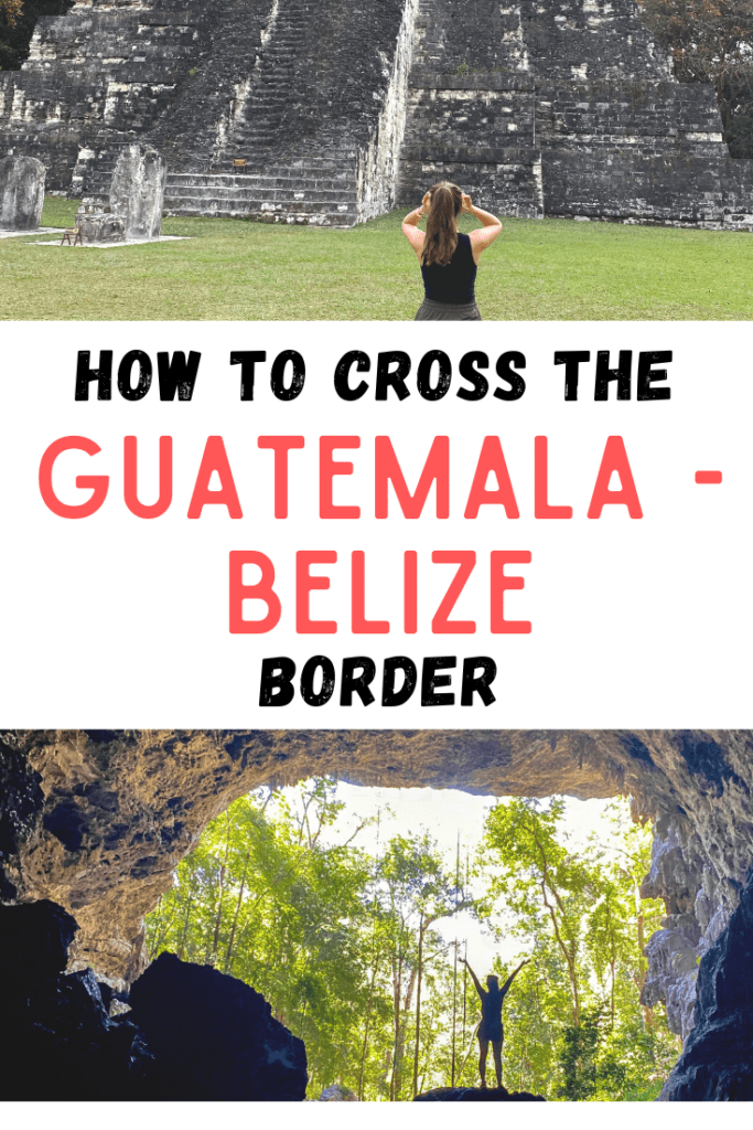 This Guatemala to Belize border crossing guide includes detailed instructions for how to travel by shuttle or public transport.