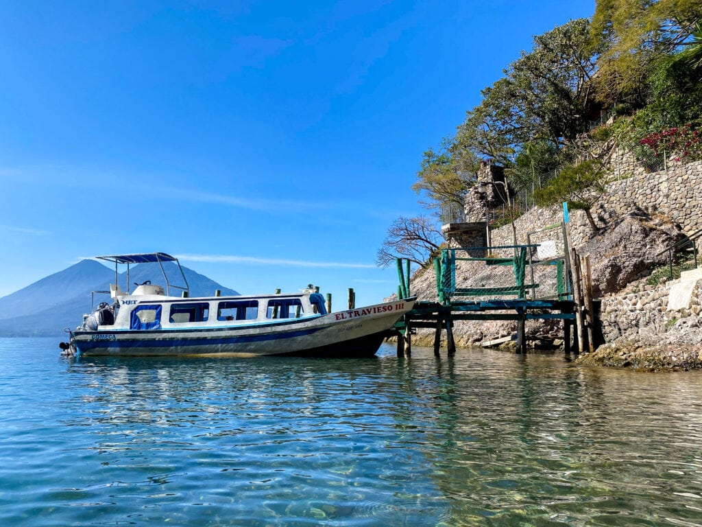 Santa Catarina on Lake Atitlan in Guatemala.