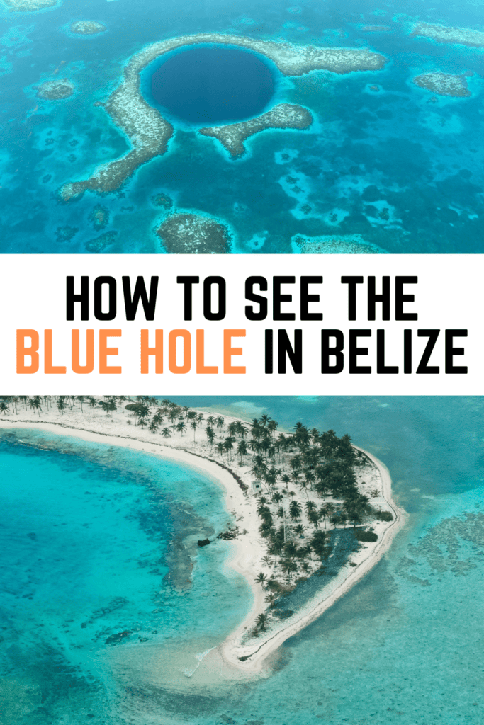 Do you want to see the Blue Hole off the coast of Belize? Learn the best scenic flight to fly over the Blue Hole Belize in this travel guide. 