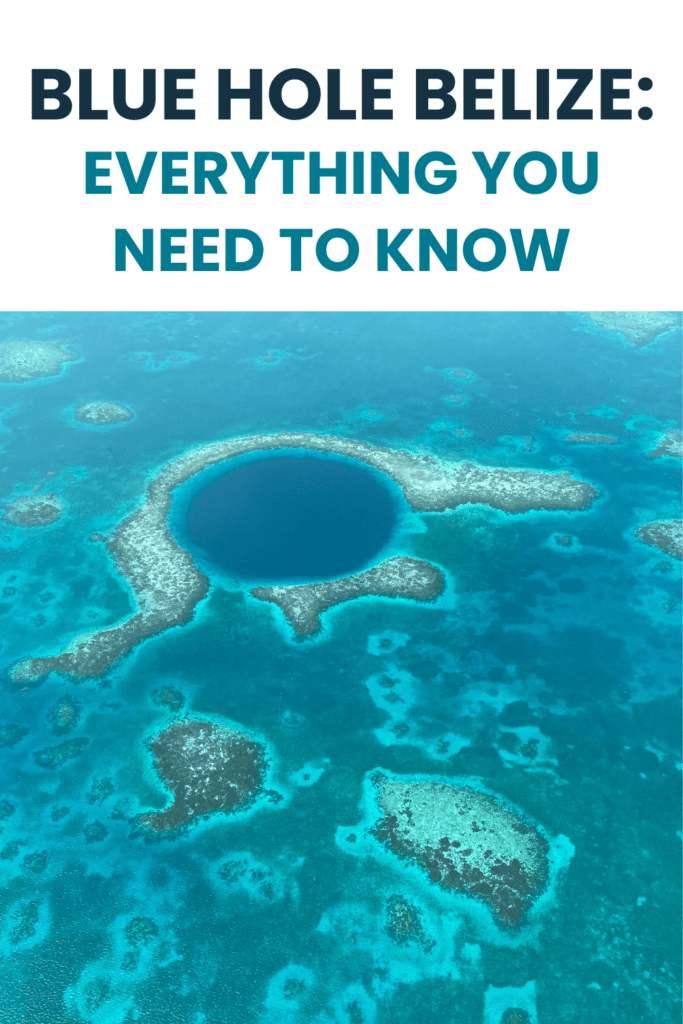 Do you want to see the Blue Hole off the coast of Belize? Learn the best scenic flight to fly over the Blue Hole Belize in this travel guide. 