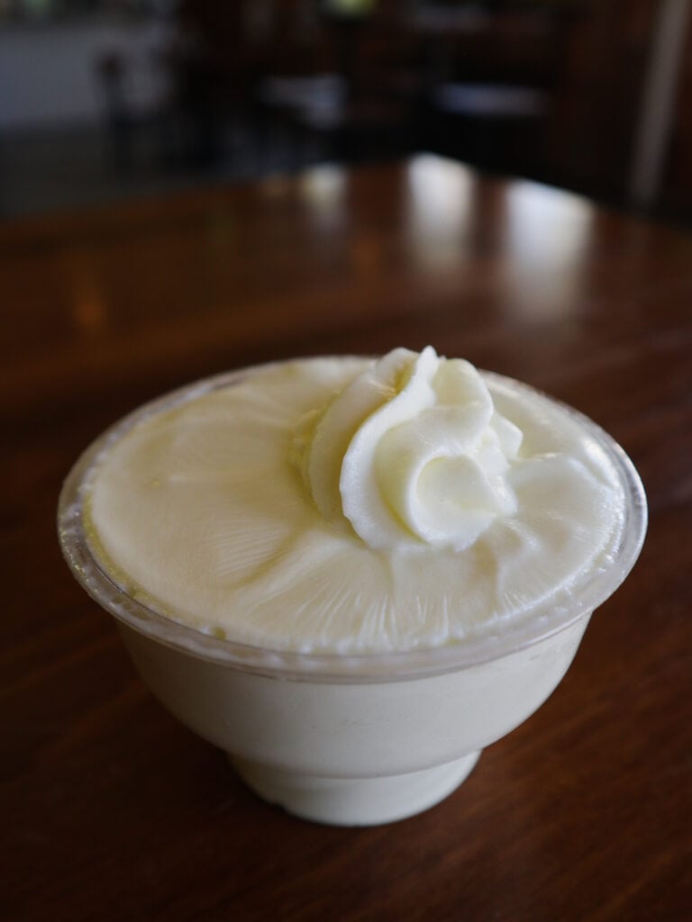 key lime pie in a cup.