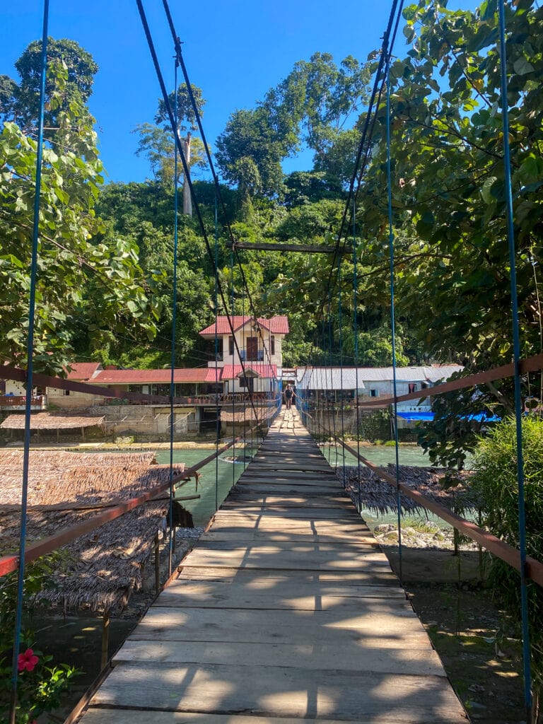 Bukit Lawang bridge