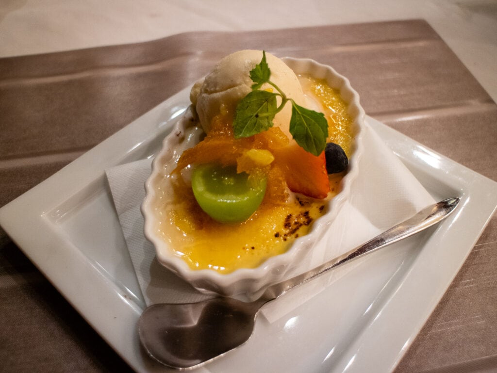 orange creme brulee