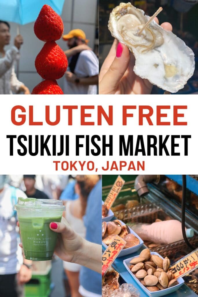 Want to check out Tokyo's famous fish market but have dietary restrictions? It's possible with this gluten free Tsukiji Fish Market guide!