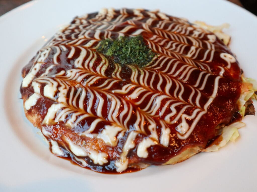 gluten free okonomiyaki.