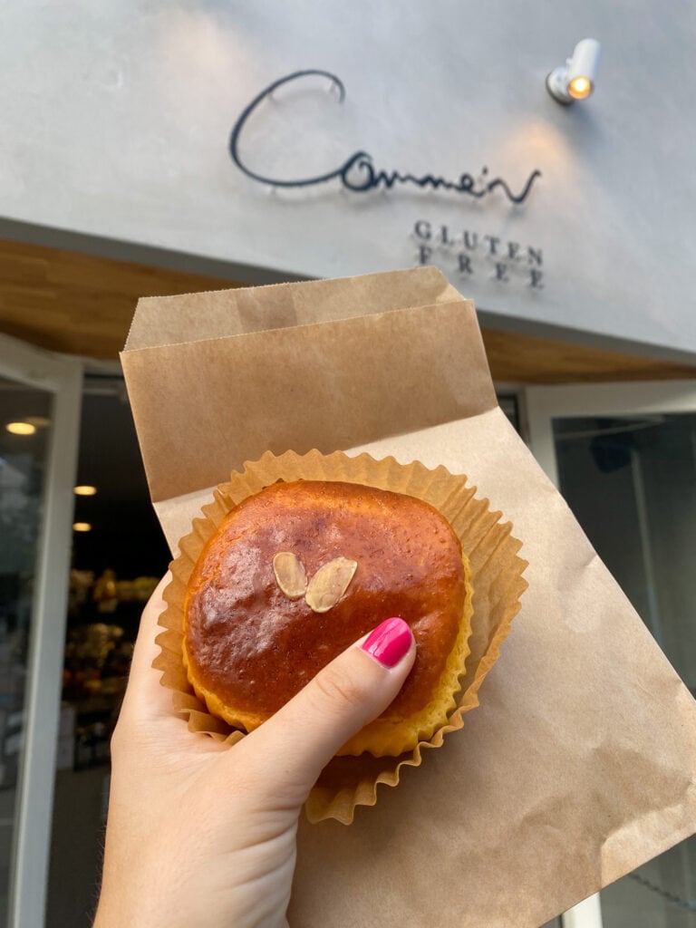 Comme'n gluten free bakery in Tokyo.