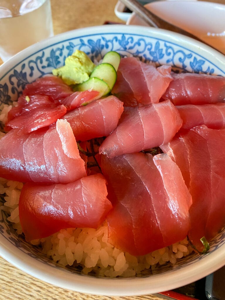 Sashimi bowl