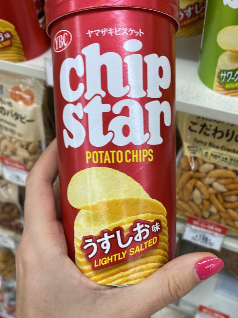 Chip star potato chips Japan