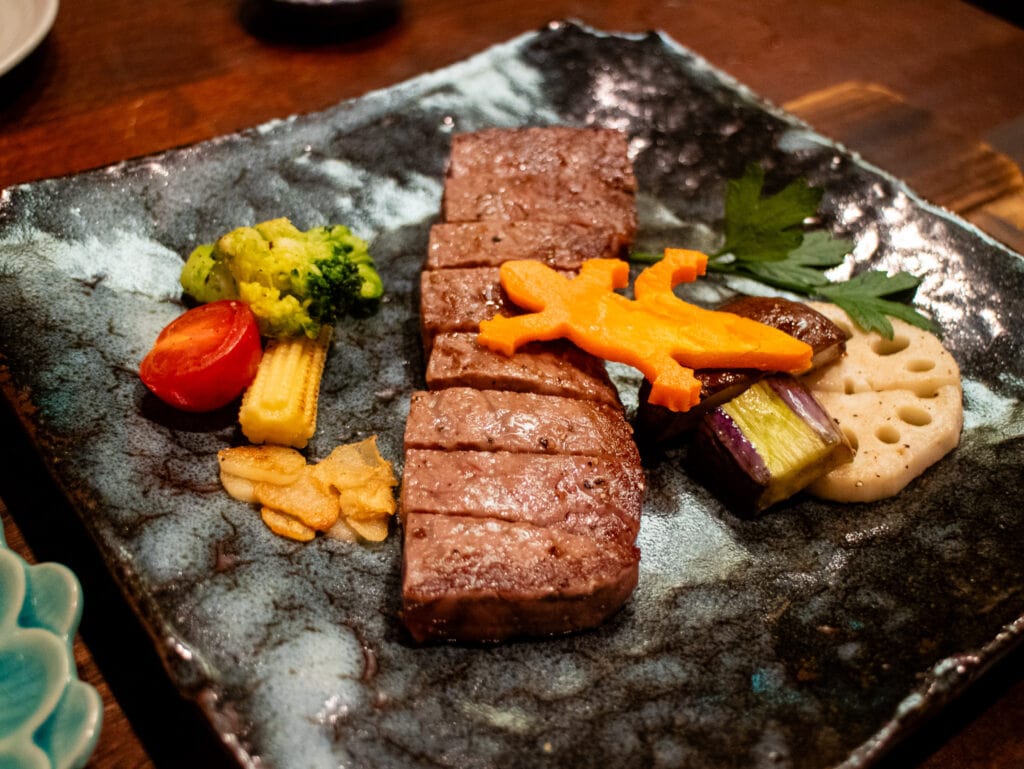 Wagyu beef.