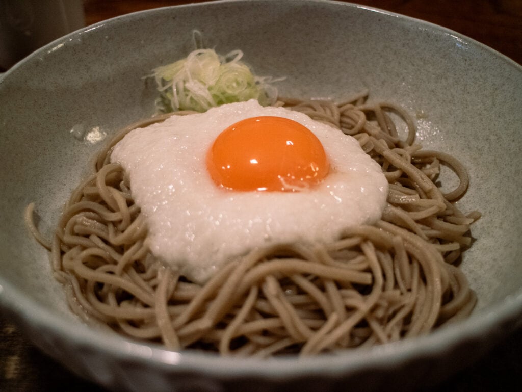 Gluten free soba Kyoto.