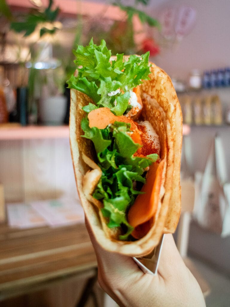 Gluten free crepe Kyoto