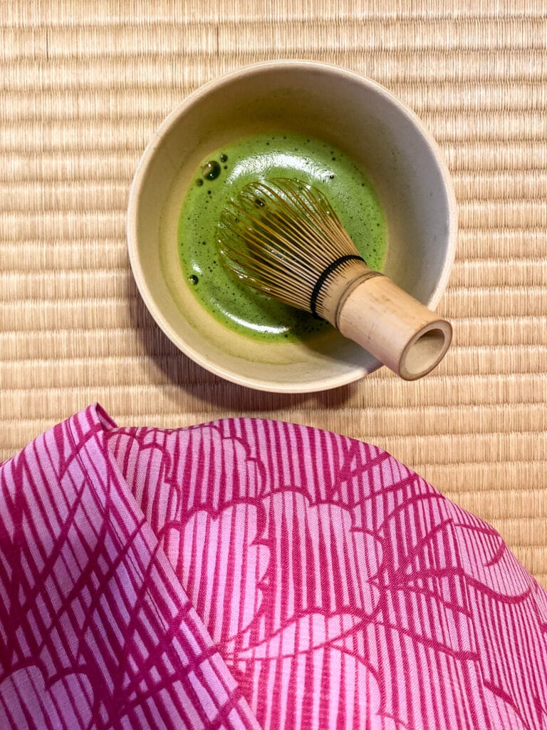 Kyoto tea ceremony.