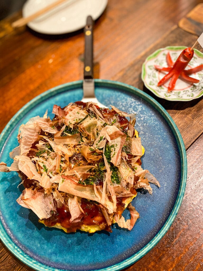 Gluten free okonomiyaki Kyoto
