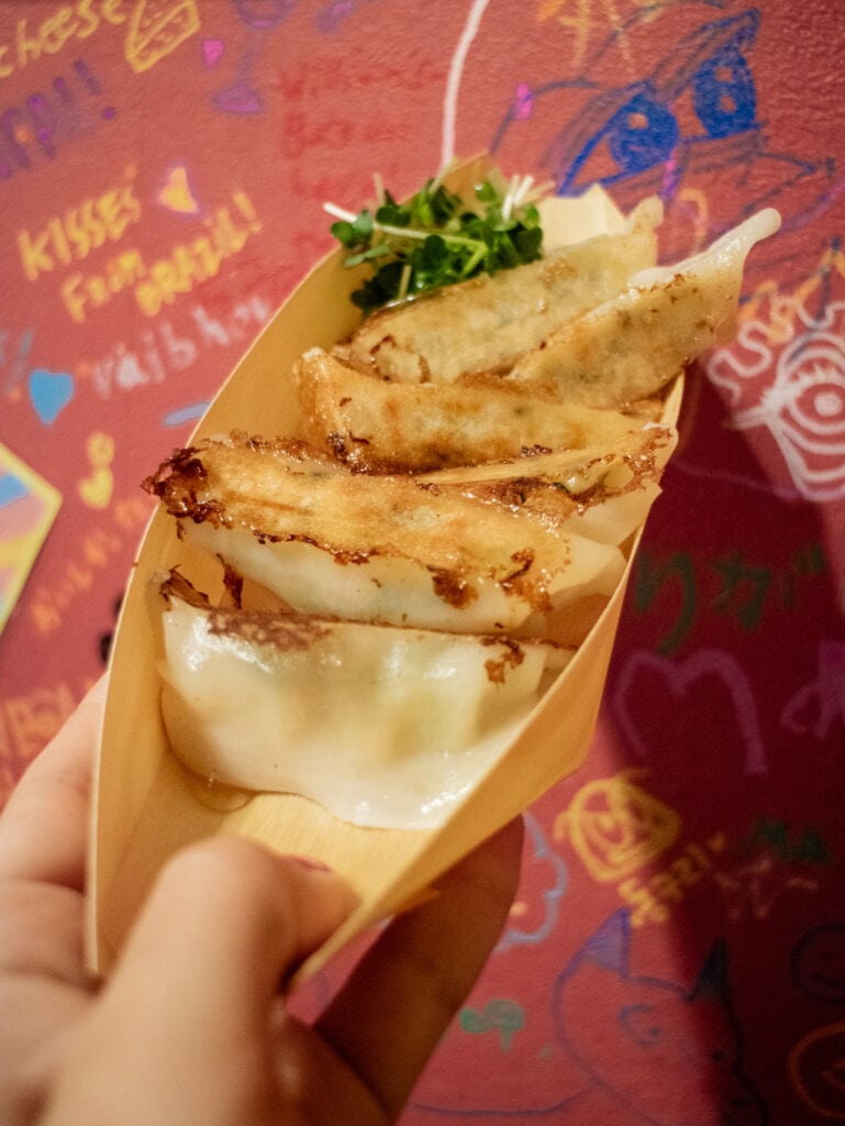 Gluten free gyozas