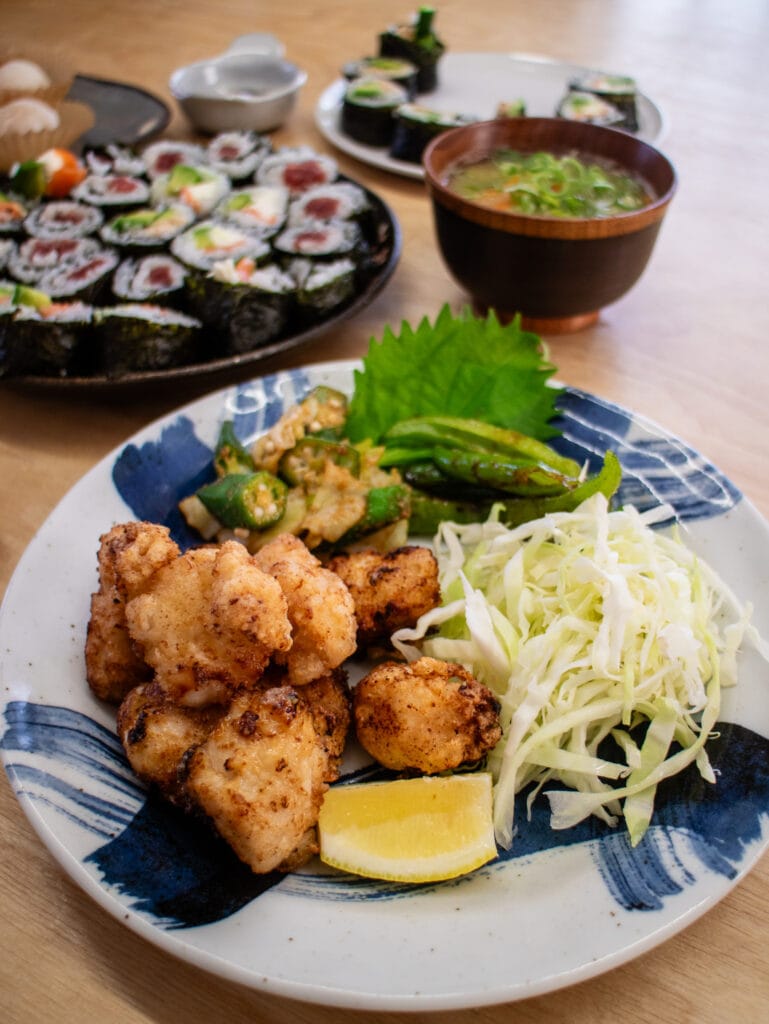 gluten fre Karaage - Japanese fried chicken