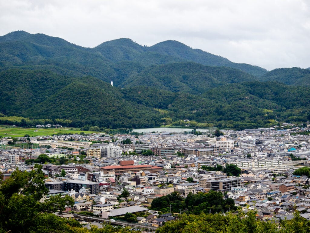 Kyoto skyline