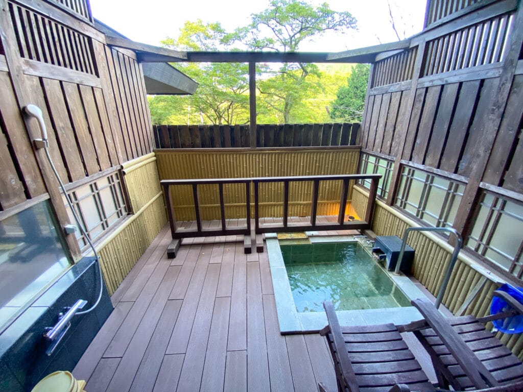Ryokan with private onsen