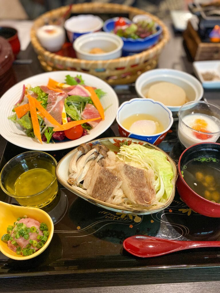 gluten free tours japan meal