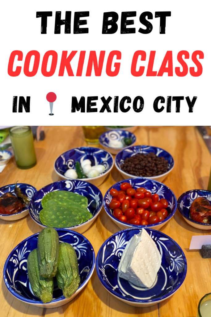 This Mexico City cooking class has the best of both worlds: a four-course authentic Mexican menu and a market tour. Read the full review here.