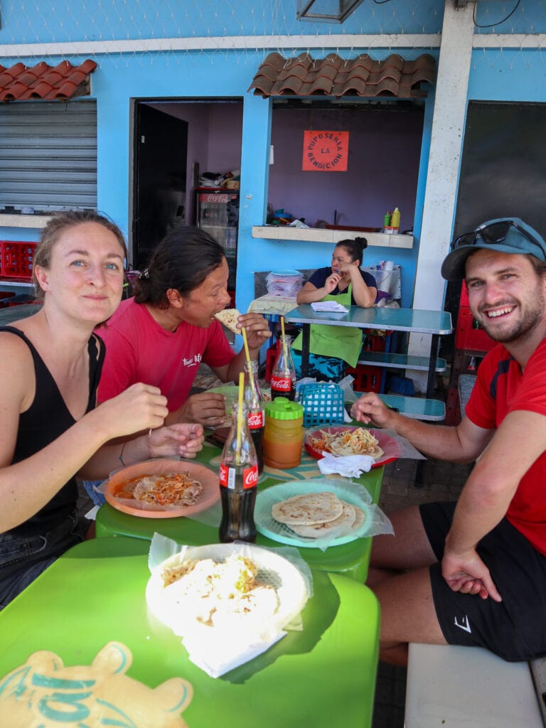 pupusas in conchagua town el salvador