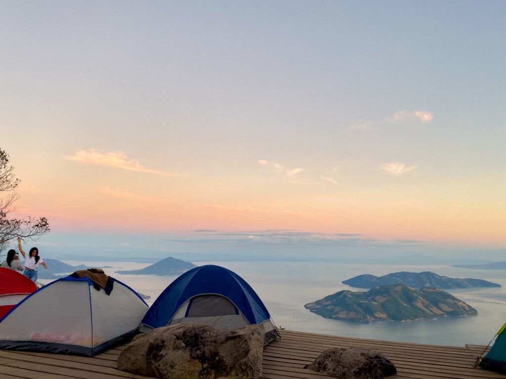 campsite on conchagua volcnao
