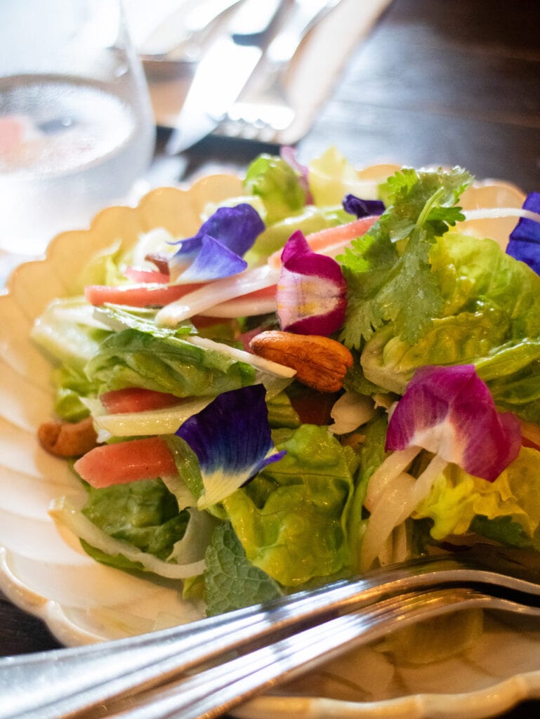 salad at the butcher's wife in singapore