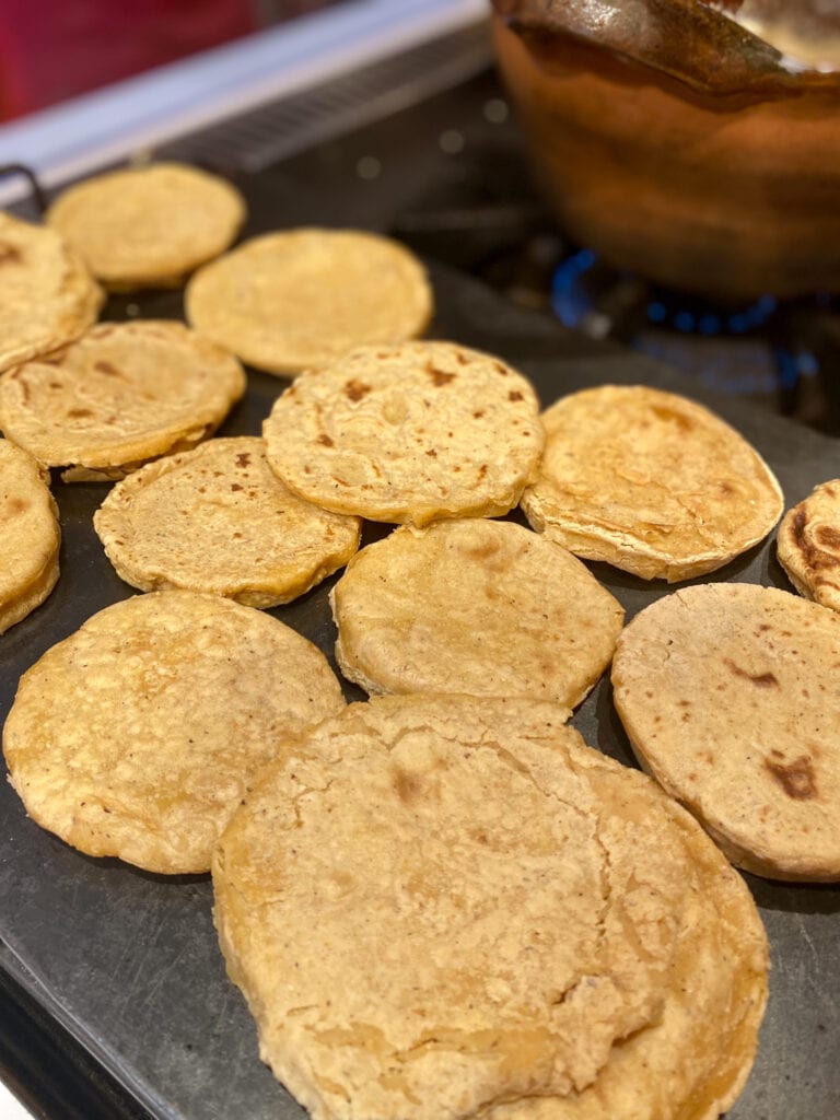 corn tortillas mexico city cooking class