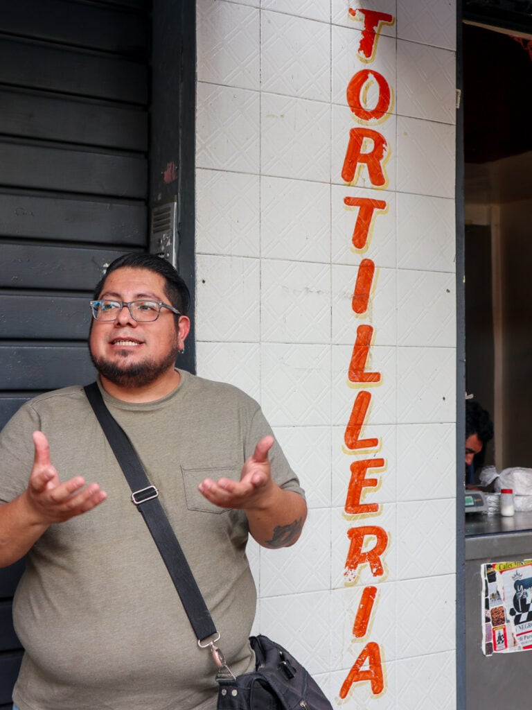 Adrian, Eat Mexico City taco tour guide.