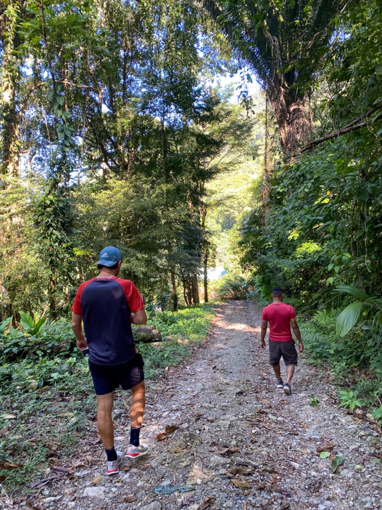 Dan hiking Honduras