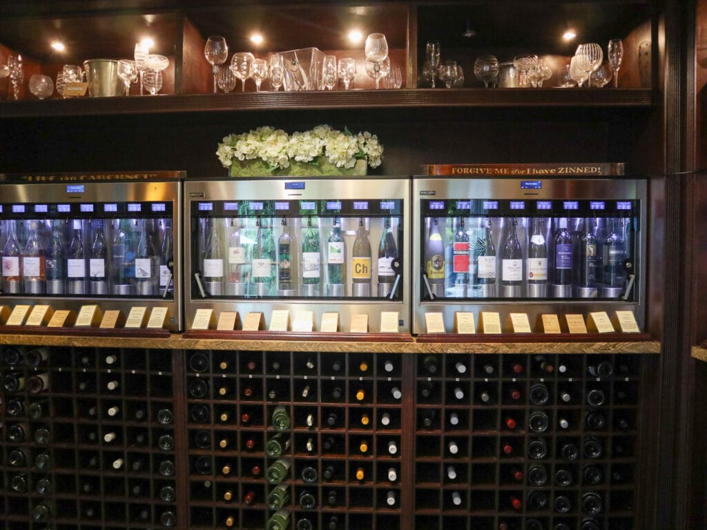 wine bar at the gardens hotel key west