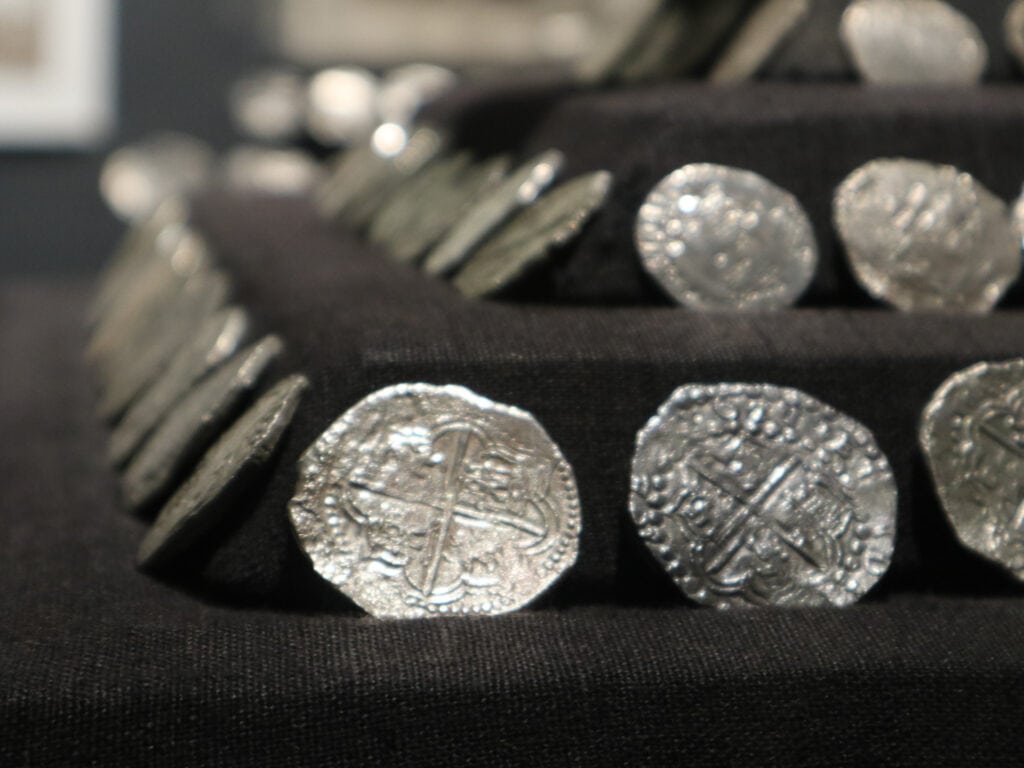 coins at mel fisher maritime museum in key west