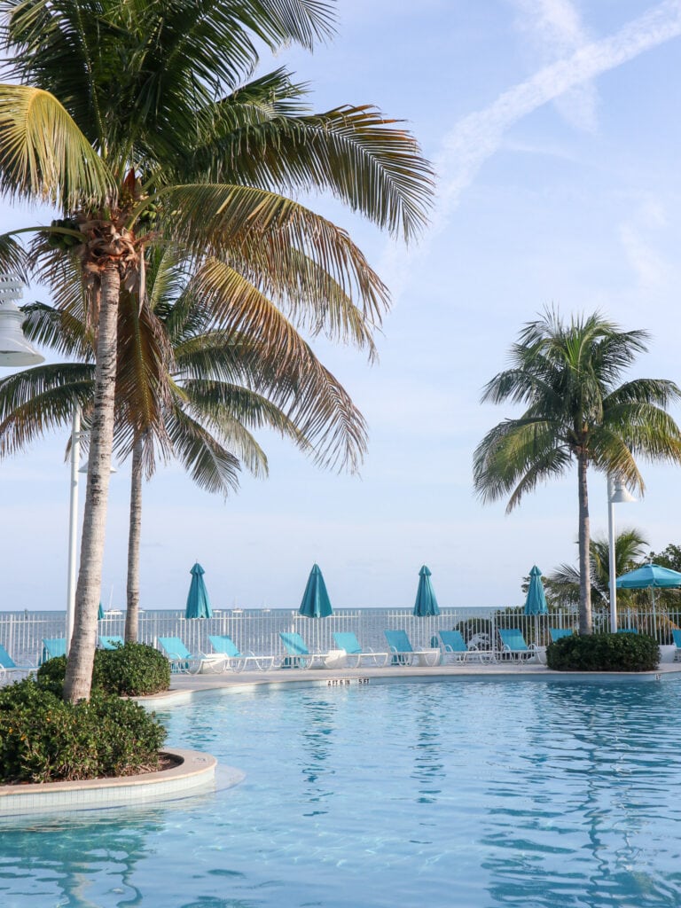pool at isla bella beach resort in marathon florida keys