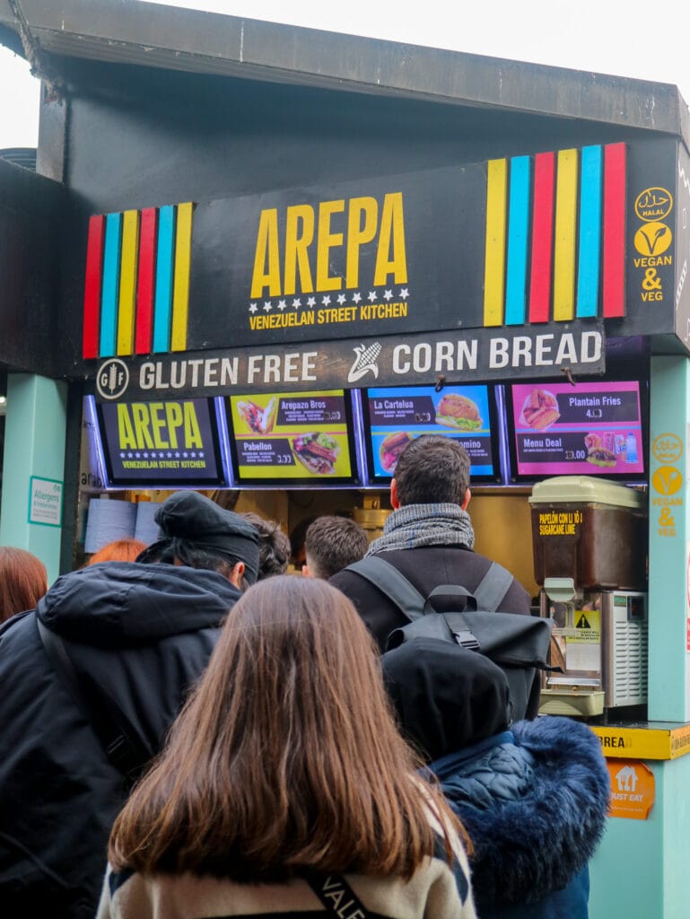 Arepa kitchen camden market