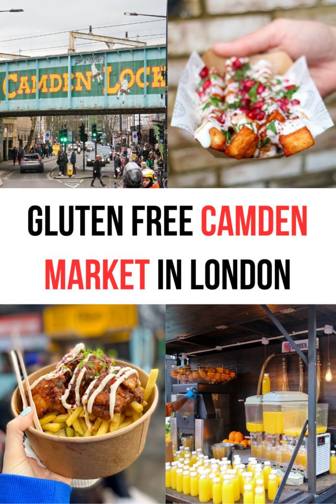 Looking for gluten free food at Camden Market? This gluten free guide, written by a local London celiac, will help you navigate Camden Market!