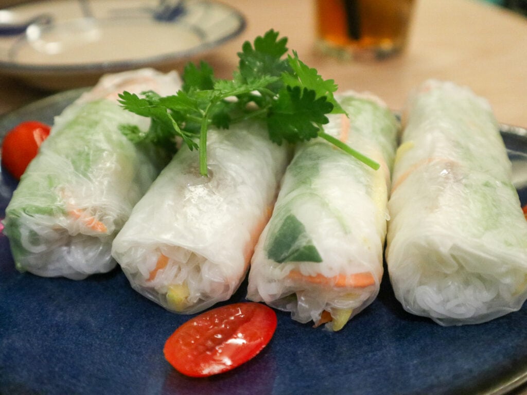 gluten free spring rolls