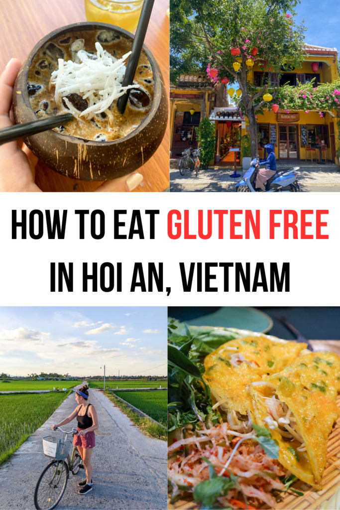 This is your guide to eating gluten free in Hoi An, Vietnam, written by a celiac. Includes gluten free restaurants, cooking class, and more.