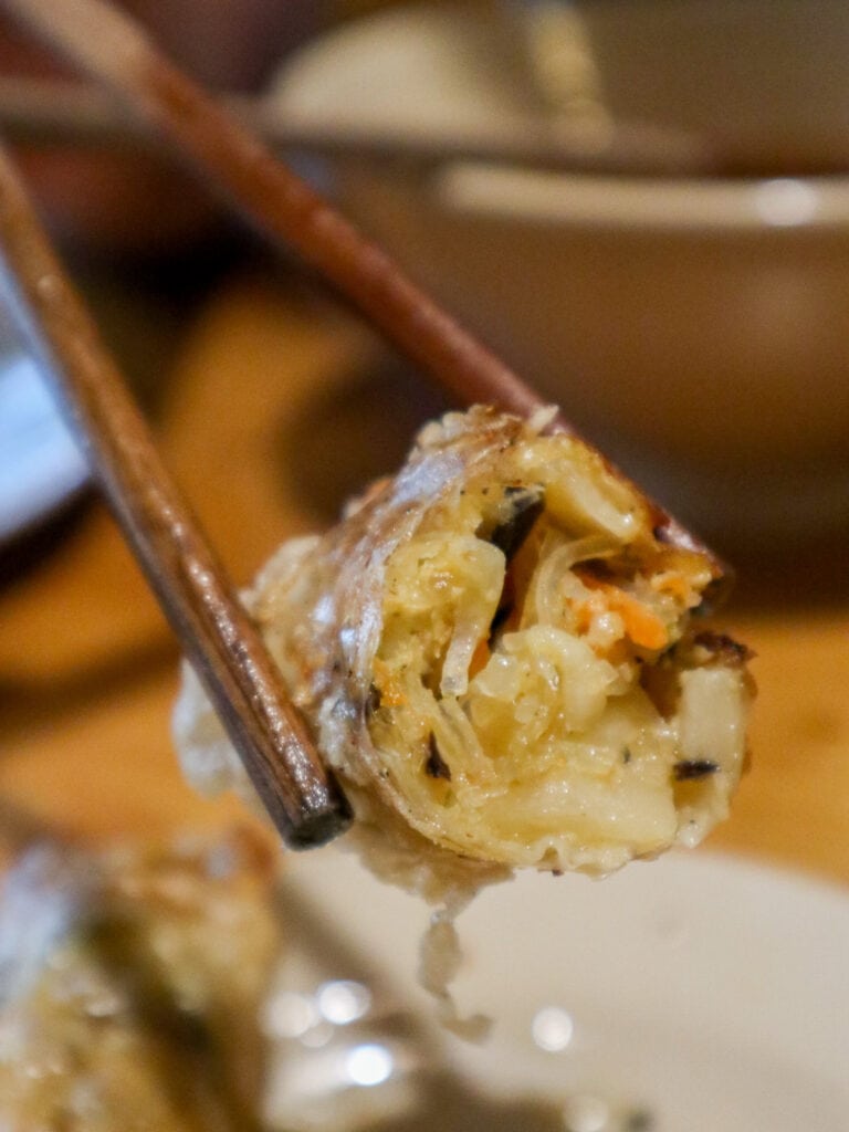 Fried spring roll in Hanoi