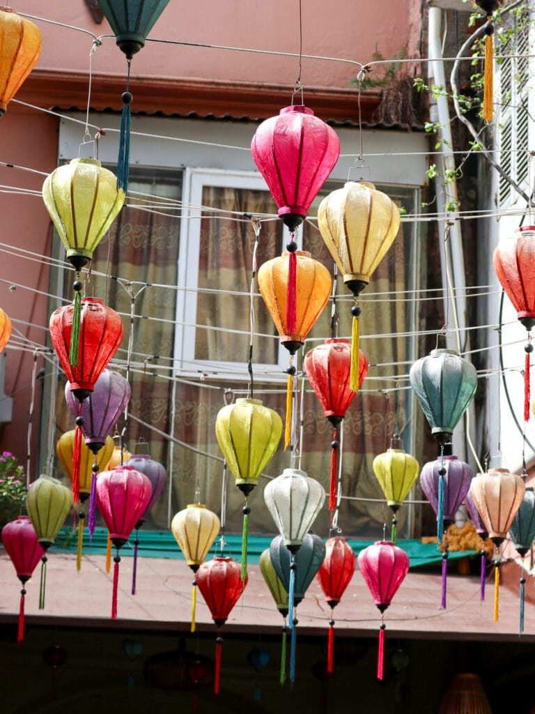 Lanterns in Hanoi.